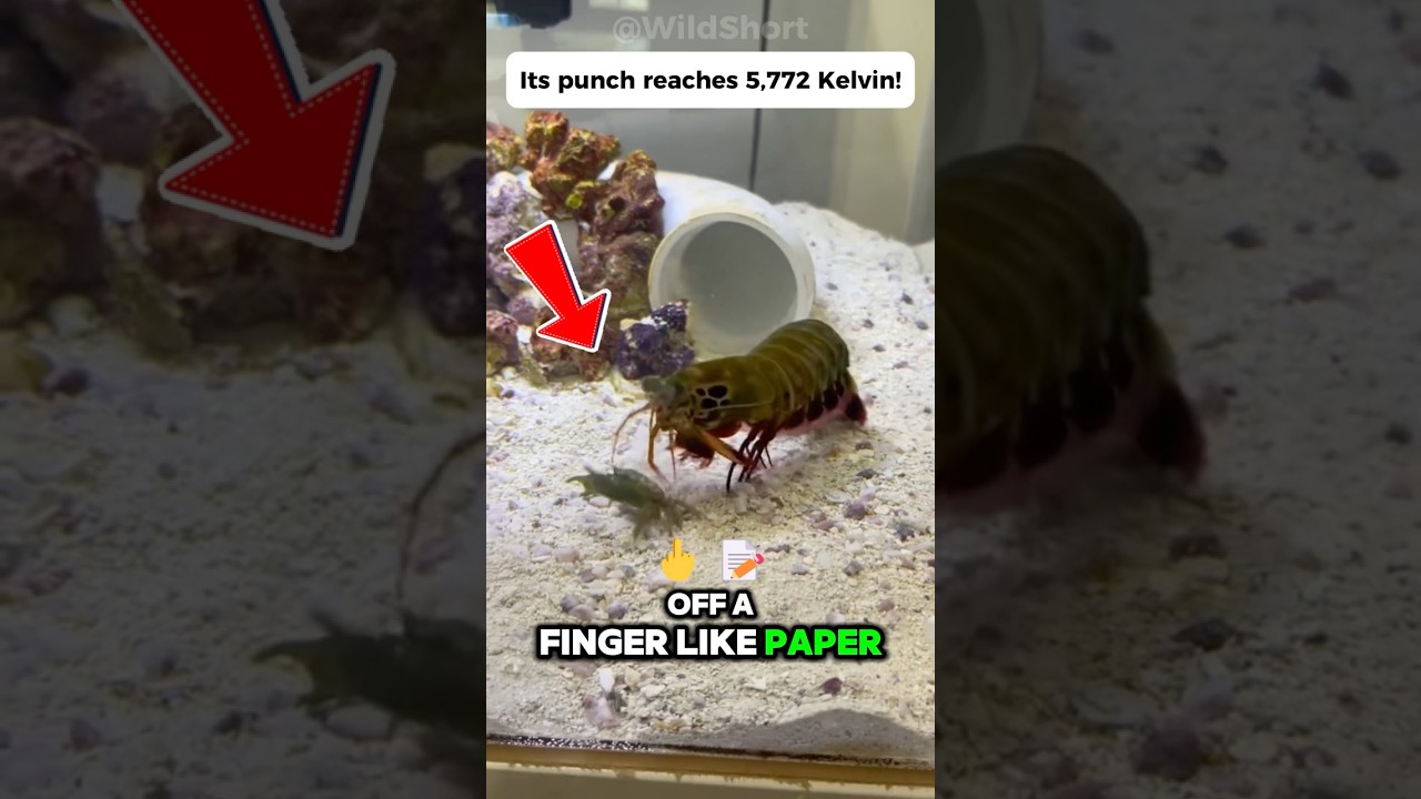 The Mantis Shrimp Packs The Deadliest PUNCH!💥