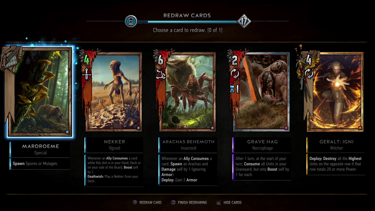 GWENT: Pure Consume Gameplay vs Skellige