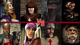 Aggressive AI 4v4 Phillip + Abbot + Khalif + Snake Vs Richard + Emir + Sheriff + Marshal