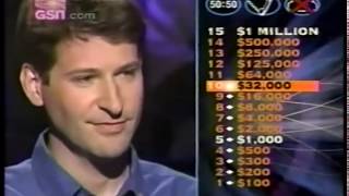 David Clayton on Who Wants to be a Millionaire (Full Run)