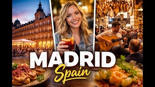 Madrid After Hours | A Work Trip, Food, Music, and City Life