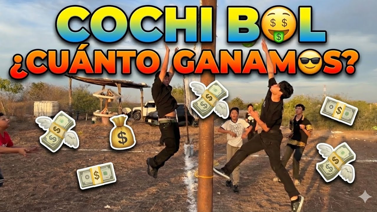 ASÍ JUEGAN COCHIBOL EN SU NUEVA CANCHA LOS SOÑADORES 🏐💸/ Grillo La Duda 