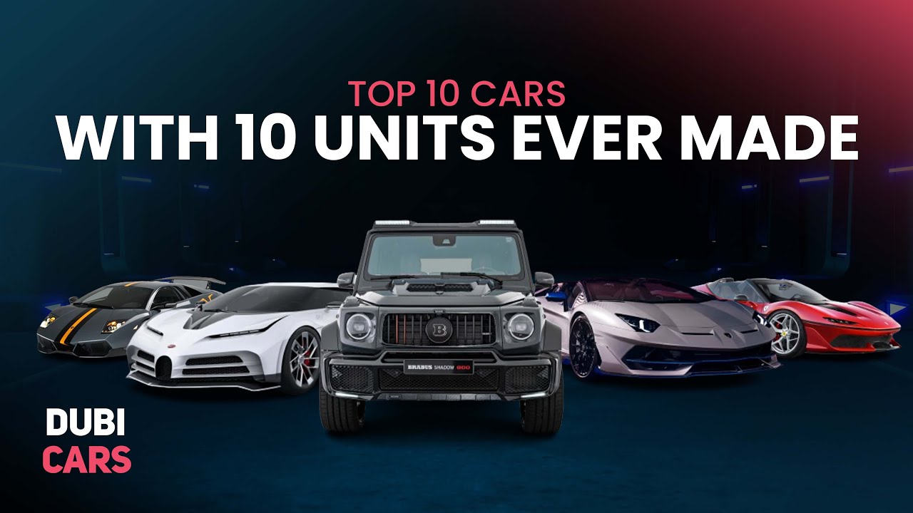Rare Luxury: Top 10 Limited Edition Cars