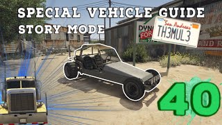 GTA V: Get DUNE BUGGY with an INVISIBLE SPECIAL [TH3MUL3] PLATE from NERVOUS RON