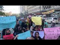 Baloch women protest at Karachi press club
