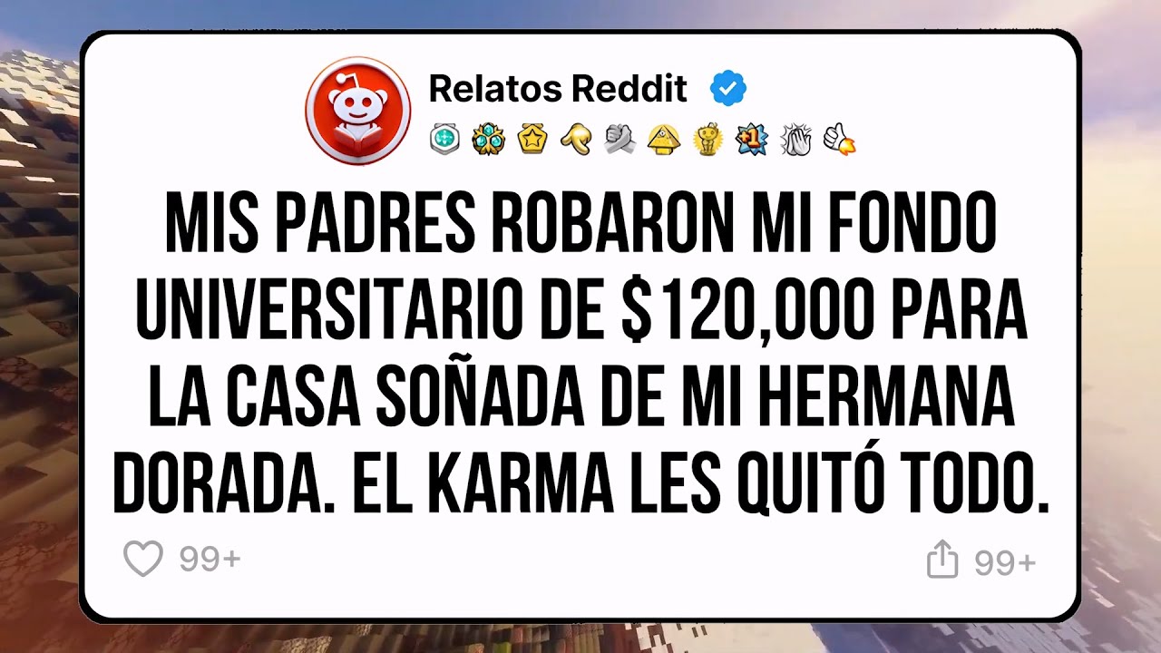 Mis padres robaron mi fondo universitario de $120,000 para la casa de mi hermana. Lo perdieron todo.