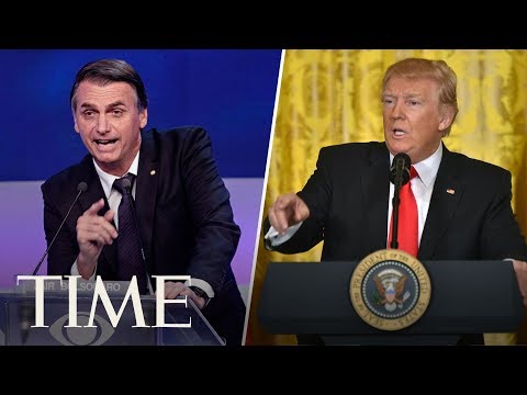 President Trump & Brazilian President Bolsonaro Hold A Joint Press Conference | LIVE | TIME