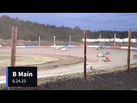 Crash Reel, 6.24.23 Southern Oregon Dwarf Cars at Southern Oregon Speedway