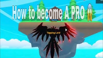 HOW TO BE A PRO IN TAPPING SIMULATOR 😱 #Roblox #tappingsimulator