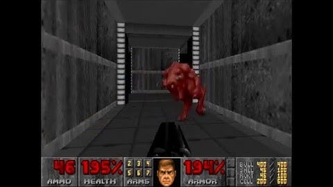 Doom 64 Map 04 Holding Area (Doom Psx mode)