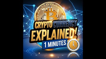 Cryptocurrency Explained in 1 Minute! | Beginner’s Guide to Crypto 🌐💰