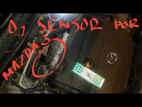 Video: Paano mo babaguhin ang isang sensor ng o2 sa isang Mazda 3?