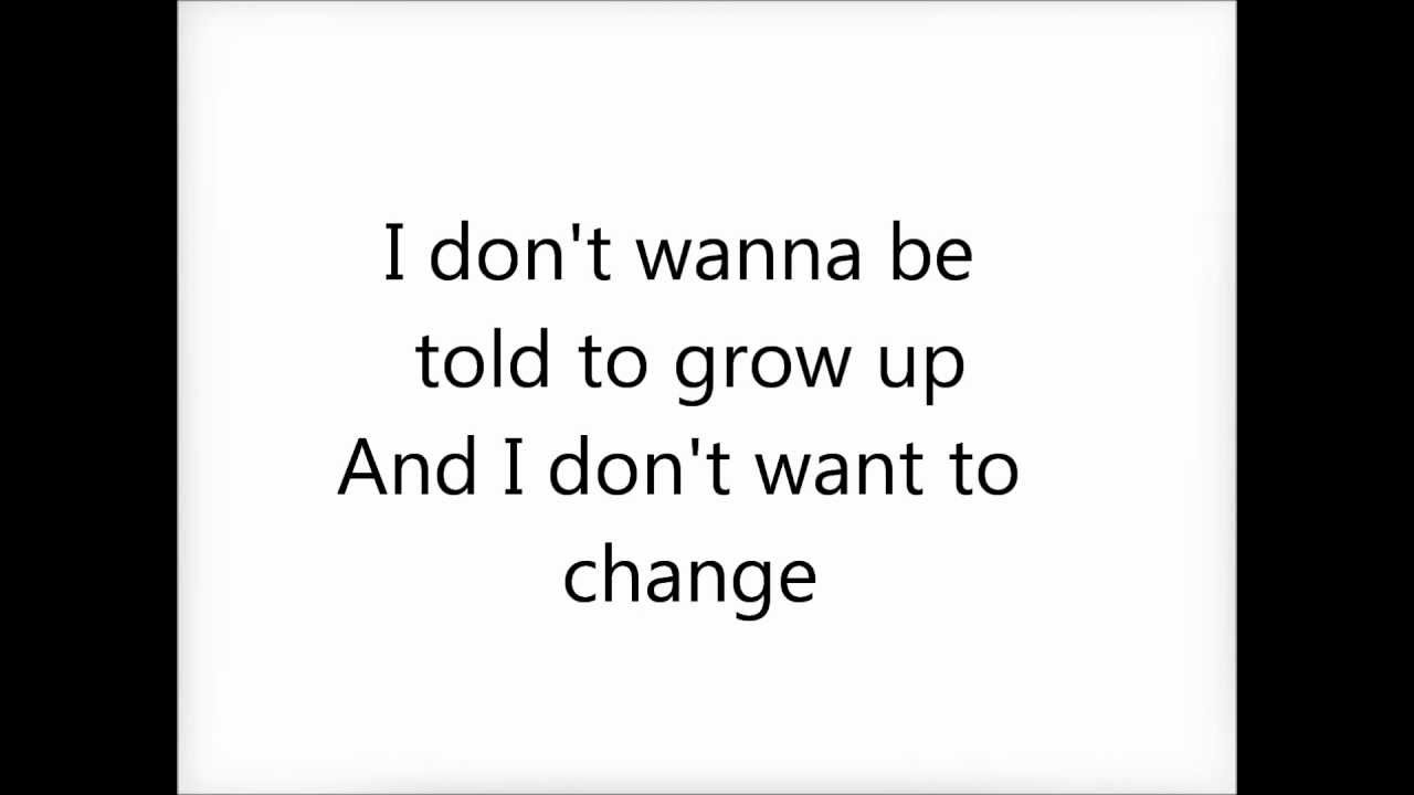 growing up lyrics