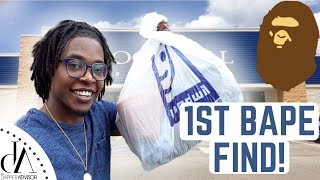 I FINALLY FOUND BAPE IN THE THRIFT | Trip To The Thrift #16