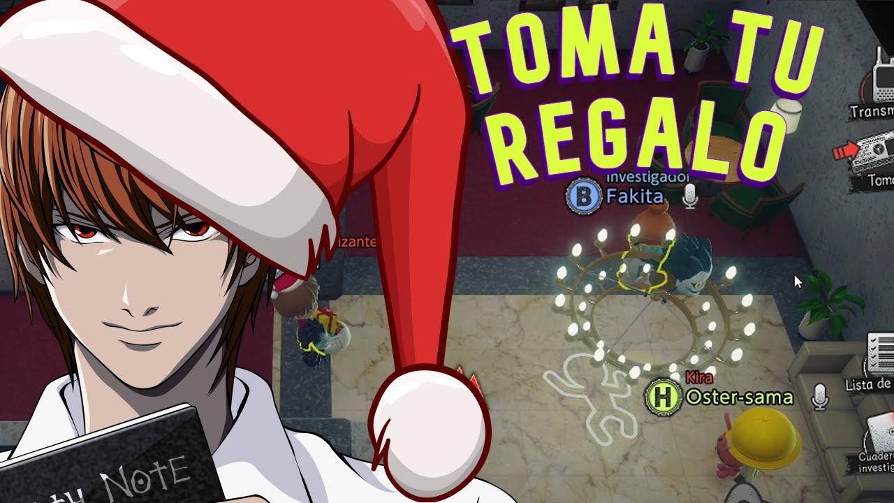 LLEGO LA NAVIDAD EN DEATH NOTE KILLER WITHIN - YouTube
