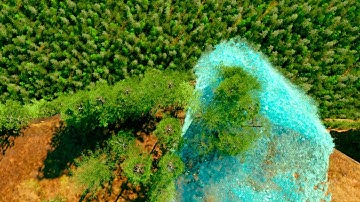 Insane Waterfall Simulation | CGI VFX  Trippy Animation