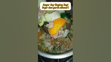 Resep Sop Daging Sapi #shorts