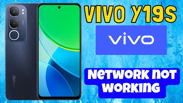 Network Problem Vivo Y19s || Solution of network issues || Network not working problems