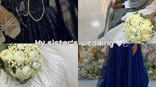 في بيتنا عروس🥹👰🏻‍♀️🤍||عرس أختي•تجهيزاتي للعرس•صالون•نقش•زفه💅🏻💆🏻‍♀️||my sister’s wedding