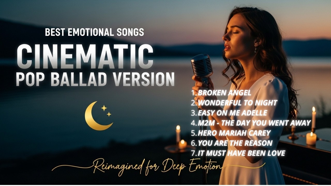 Romantic Pop Ballads Collection ❤️ The Most Beautiful Love Songs