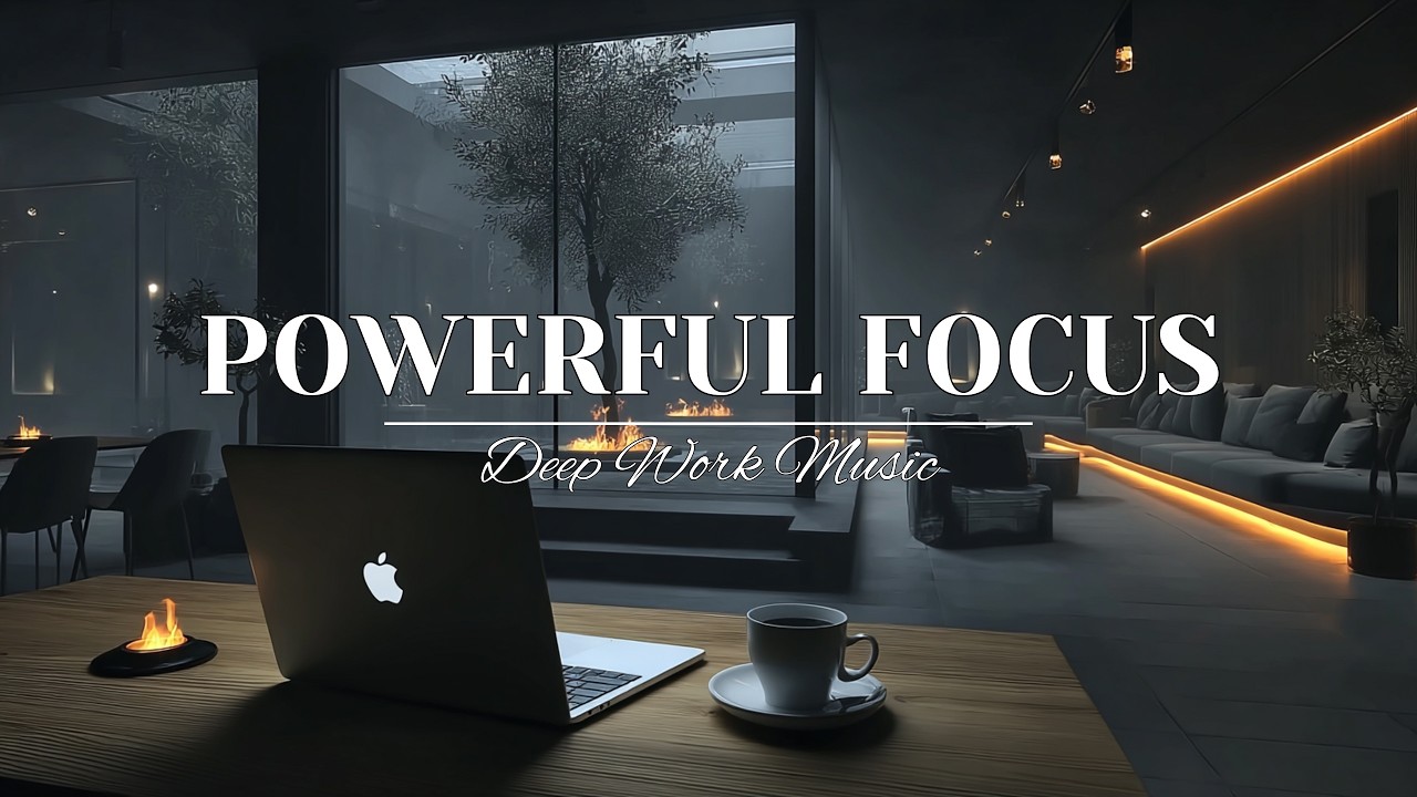 Музыка для глубокой работы без перерывов для интенсивного фокуса - Повысьте продуктивность