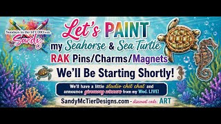 Seashore & Sea Turtle RAK Pins/Charms/Magnets Seashore & Sea Turtle RAK Pins/Charms/Magnets