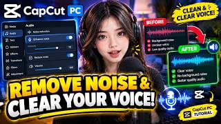 How to Remove Background Audio Noise and Clean Voice in CapCut