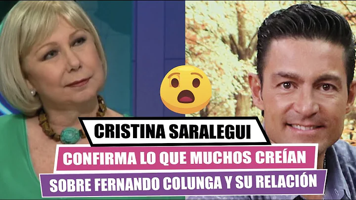 CRISTINA SARALEGUI confirma lo que muchos crean so...