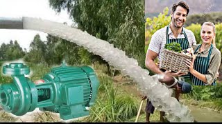 Taxmo aquatex 5 hp (100 feet water to pump distance) || Taxmo big water pump || agriculture world's