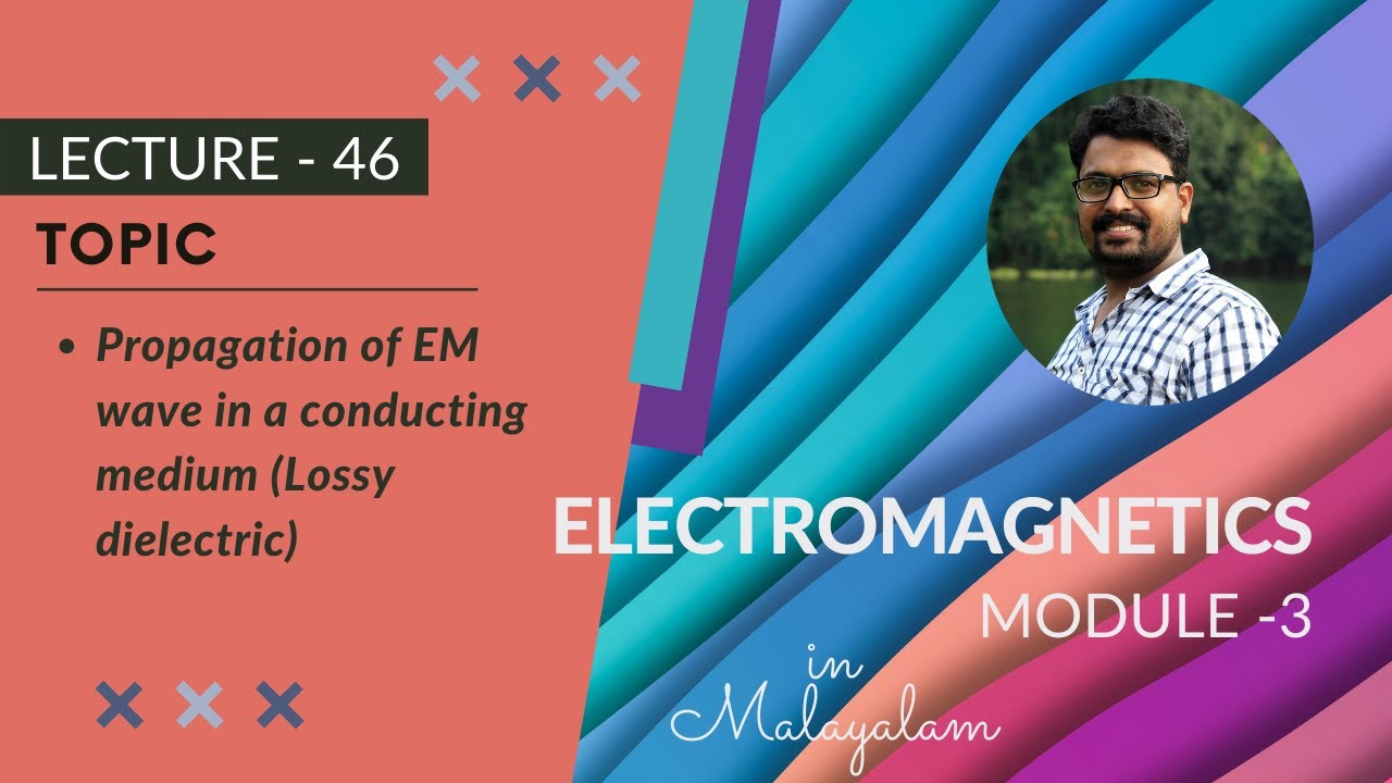 Propagation of EM wave in a conducting medium (Lossy dielectric) | EM ...