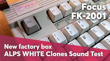 FOCUS FK-2001 Sound Test and Unboxing | WHITE ALPS CLONES Sound Test!