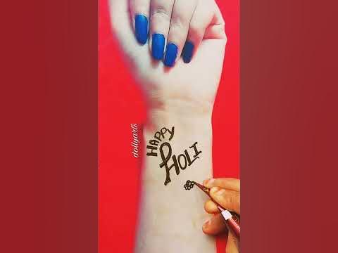holi tattoo