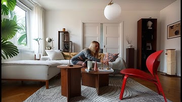 A Dreamy Minimalist Scandinavian Apartment Tour in Sweden | Boho Interior Inspiration