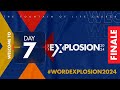 Fountain tv word explosion conference 2024  day 7  finale full service