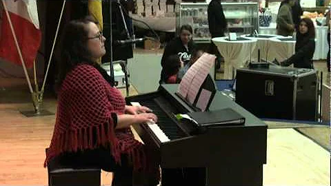 Greek Food Festival Vancouver 2011 - Natalia Pardalis sings