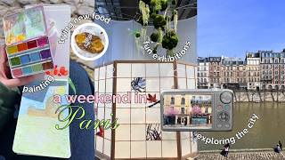 a weekend in paris vlog - galleries, museums, art & stationery shopping
