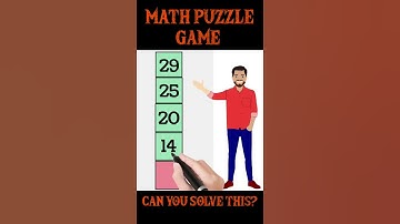 Math Puzzle-Math-Puzzles-IQ-Riddles-Brain Teasers-Math Game Challenge #shorts #shortsvideo #short