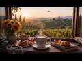 Sunrise Vineyard Window Morning - 3 Hour Relaxation Ambience for Sleep, Study & Calm