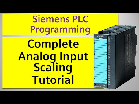 Complete Analog Input Scaling Program Tutorial in Siemens PLC | Siemens PLC Programming in Tamil