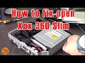 How to open XBox 360 Slim version to reach DVD ROM, Hard Drive and Fan