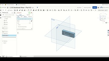 1.3.6 Section View - Part #1 OnShape