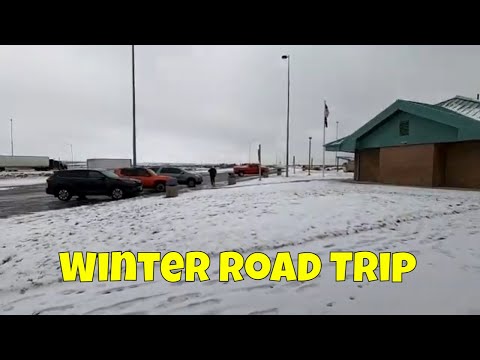 Traveling to Gardiner Montana in Winter