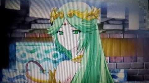 Kid Icarus 3D Anime - Palutena