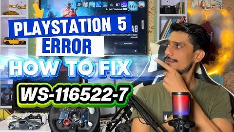 How To Fix PS5 Error Code WS-116522-7 The system software update is failed 
