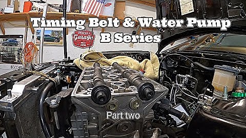 Timing Belt/Water Pump | Integra GSR Head Build // PART 2