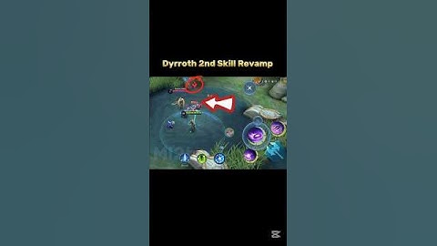 Dyrroth skill Revamp Tutorial Mobile legends #ml2b #dyrroth #tutorial #revamp