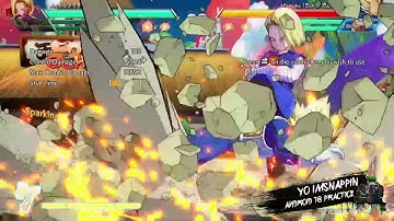 ANDROID 18 COMBOS IS INSANE!!!!!!