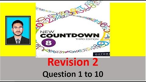 Class 8 Math Revision 2 algebra || New countdown third edition class 8 || class 8 math revision 2