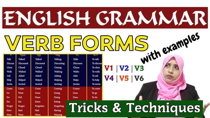 Scarp Past And Past Participle Form V1 V2 V3 V4 V5 Form of Scarp