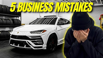 5 Mistakes Beginners Make When Starting a Vinyl Wrap Business